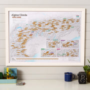CT01648_M_BWWHI - Scratch Off Alpine Climbs Print