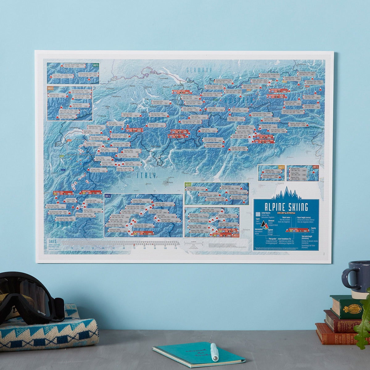 CT01662_S_SILKP Scratch Off Alpine Skiing Print