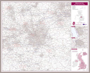 UK00777_L_LBDAL - Manchester Postcode Sector Map