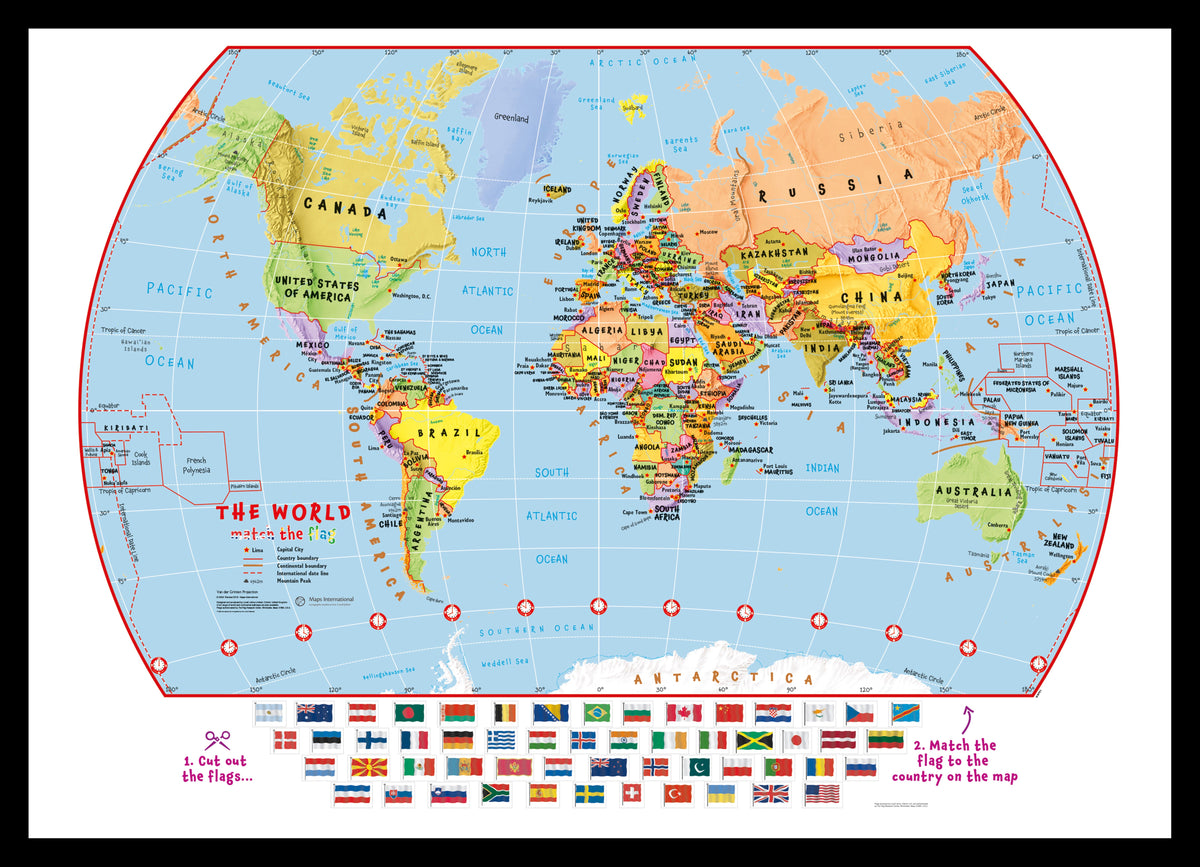 WM00791_M_PINBL - Match The Flags World Map