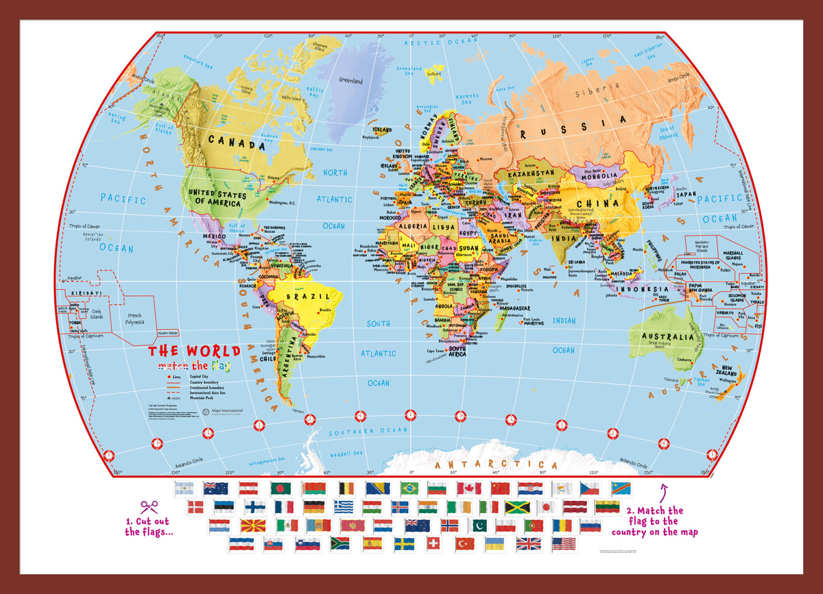WM00791_M_PINOK - Match The Flags World Map