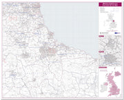 UK00778_L_LMBRD - Middlesbrough Postcode Sector Map