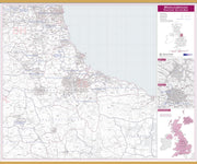 UK00778_L_LWDHB - Middlesbrough Postcode Sector Map