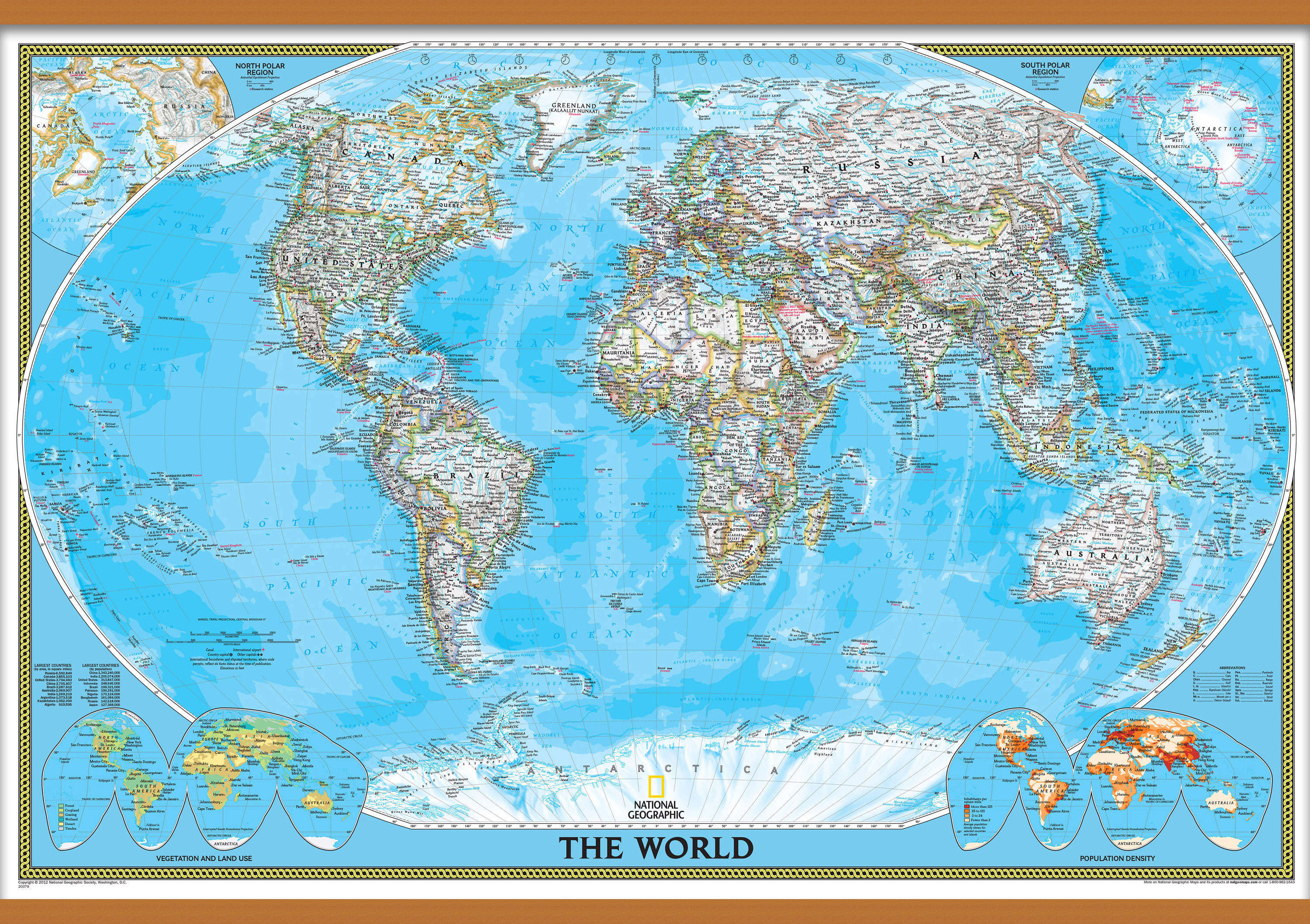 NG01093_L_CWDHB - National Geographic World Classic Map