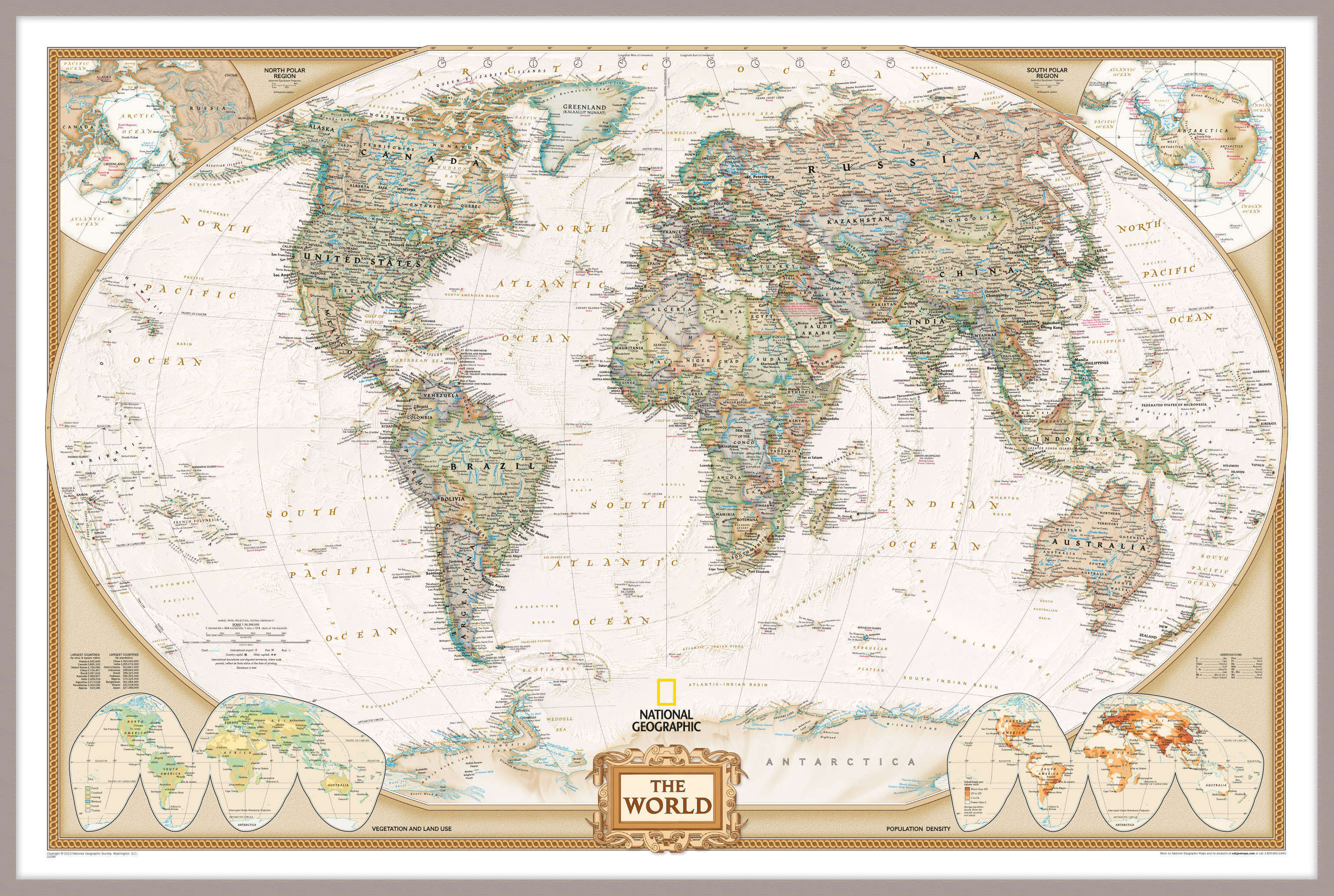 NG01096_L_MGFAL - National Geographic World Executive Map