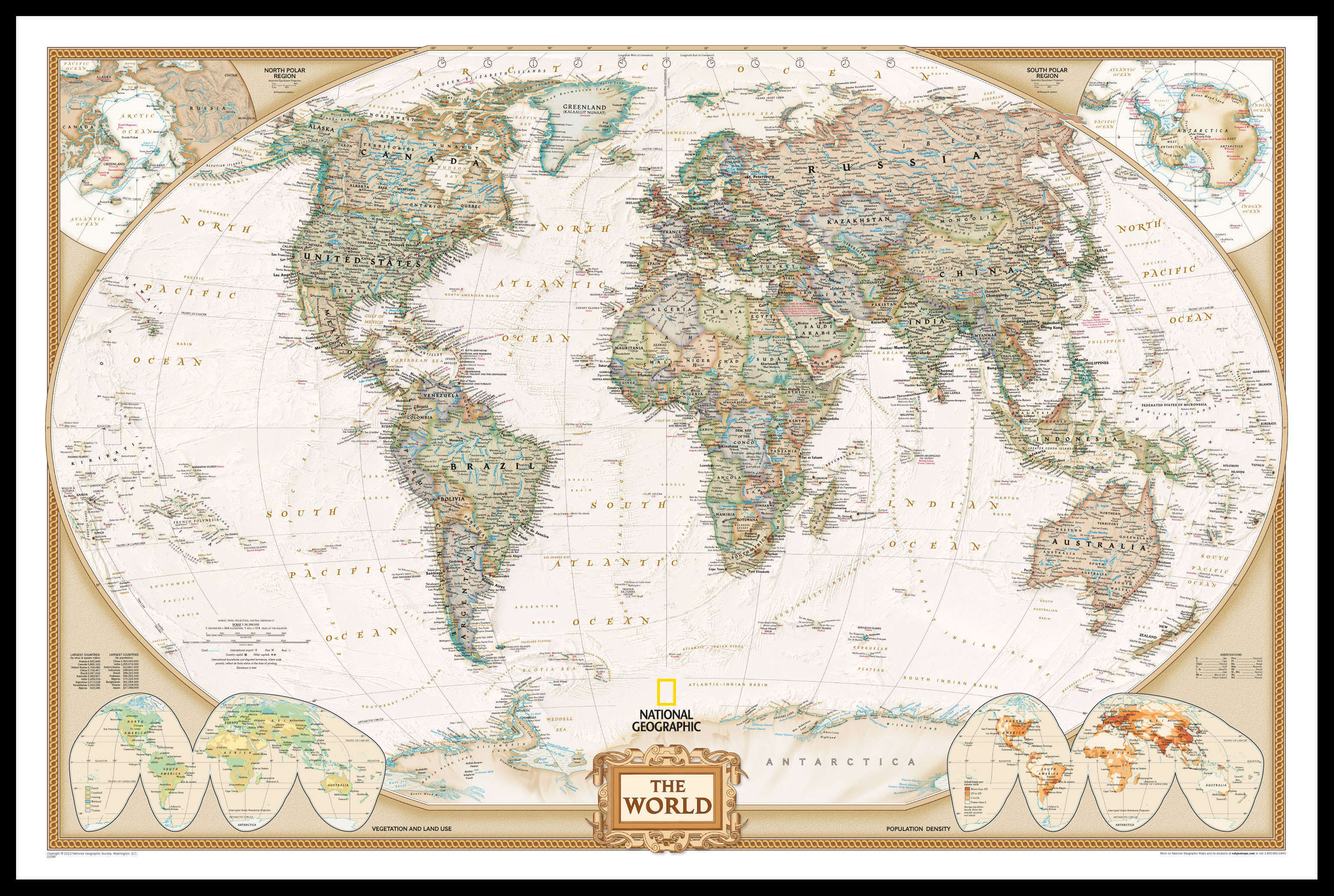 NG01096_L_LBDBL - National Geographic World Executive Map