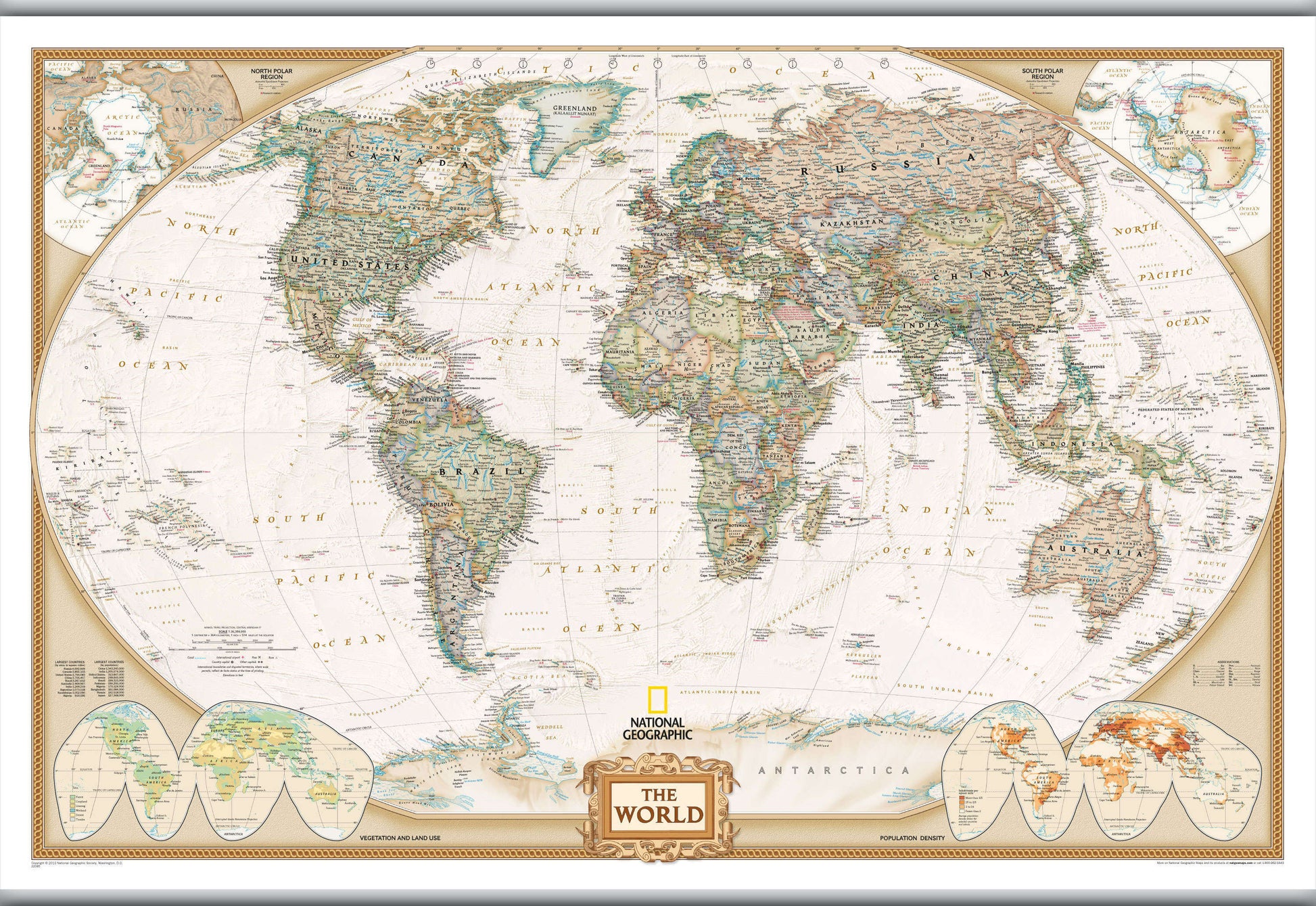 NG01096_L_LAMHB - National Geographic World Executive Map