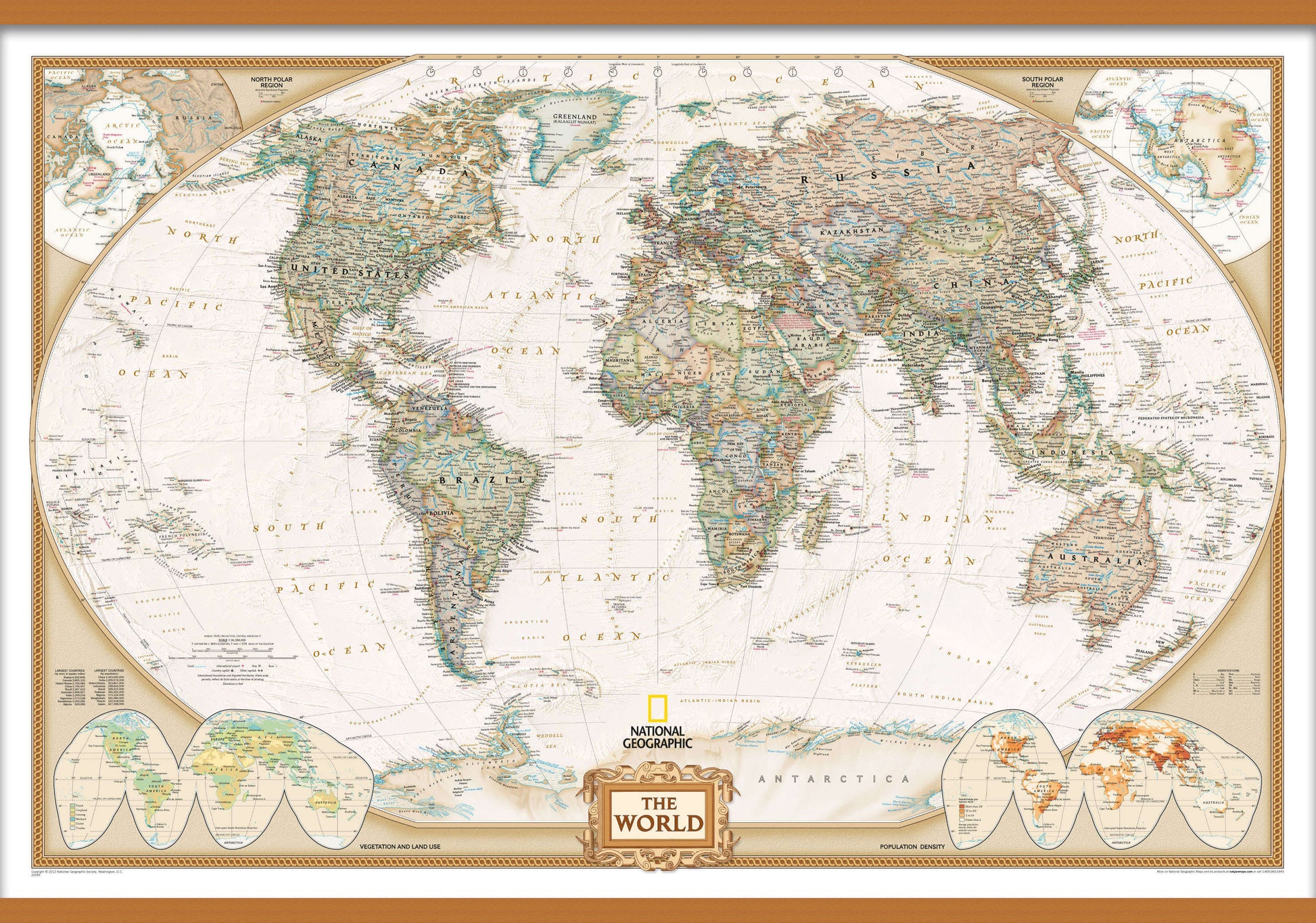 NG01096_L_CWDHB - National Geographic World Executive Map
