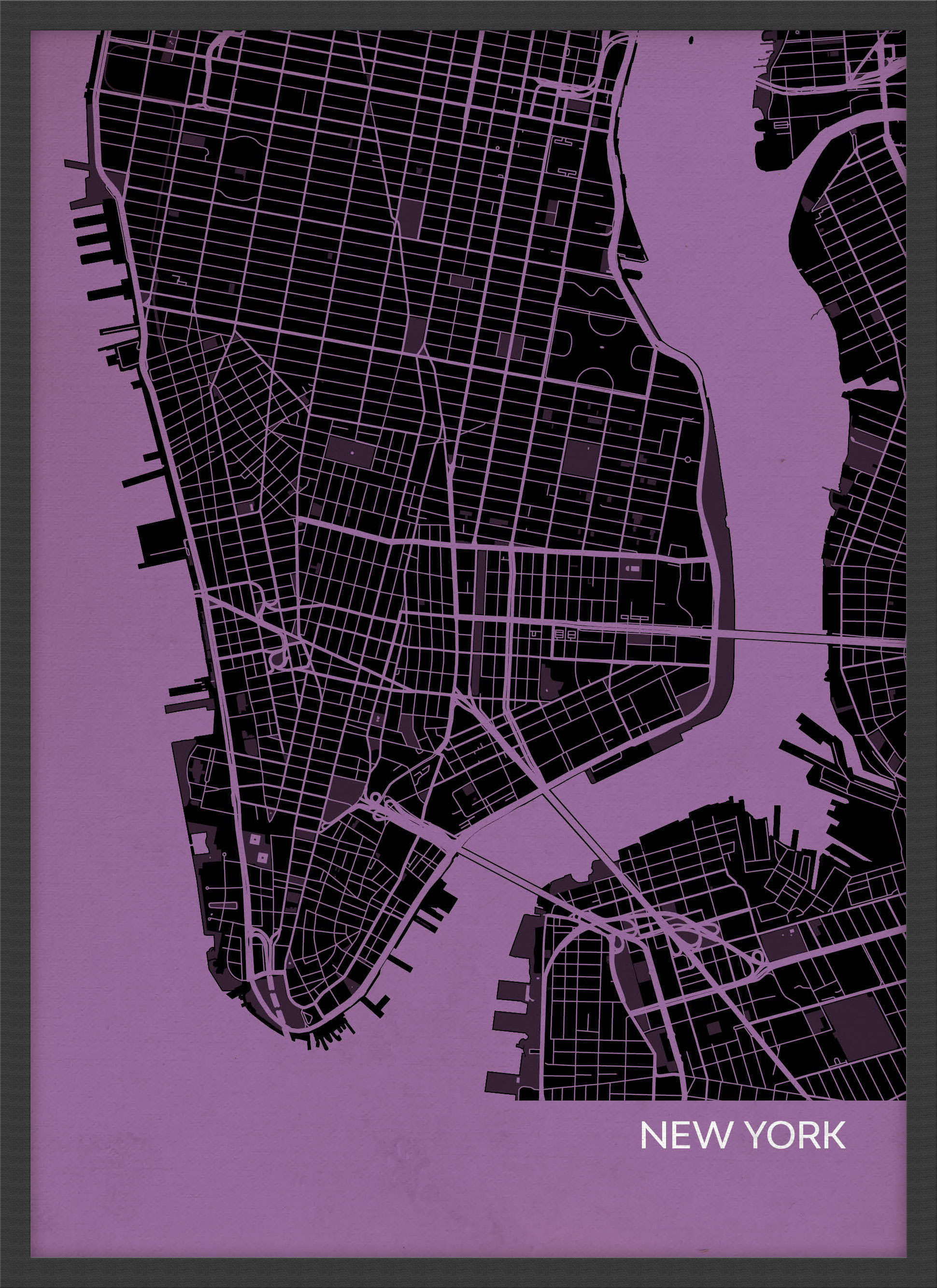 LS01553_3_WDBLA - New York City Street Map Print Mauve