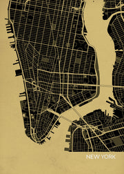 LS01562_3_MATTP - New York City Street Map Print Straw