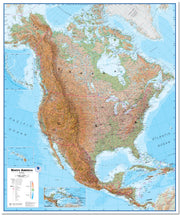 CT00411_LS_LMBRD - North America Wall Map Physical
