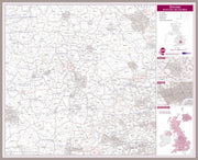 UK00782_L_MGFAL - Oxford Postcode Sector Map