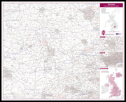 UK00782_L_LBDBL - Oxford Postcode Sector Map