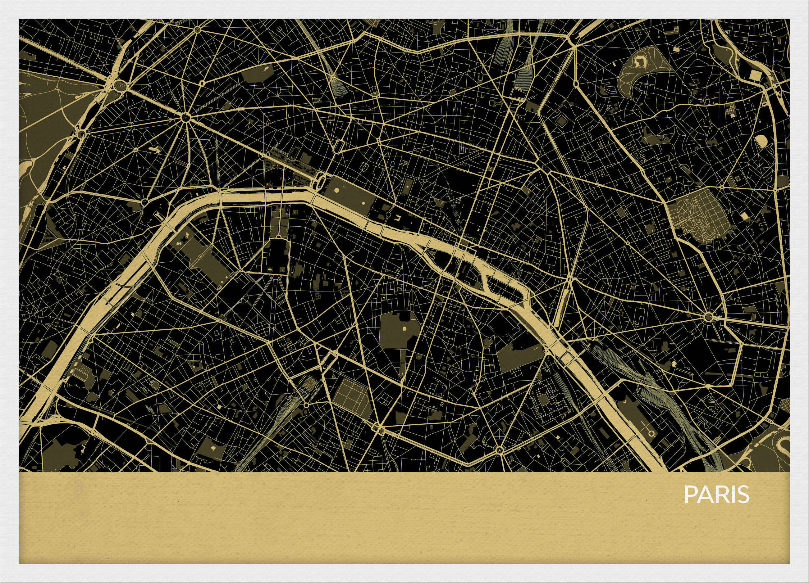 LS01566_S_WDWHI - Paris City Street Map Print Straw