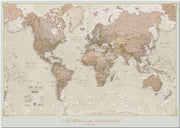 PS01164_S_PNBRD - Personalised Antique World Map