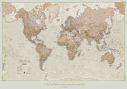 PS01164_L_CANRL - Personalised Antique World Map