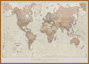 PS01164_L_LBWTE - Personalised Antique World Map