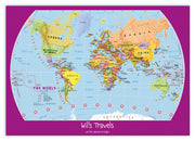 PS01426_S_CANVA - Personalised Child's World Map