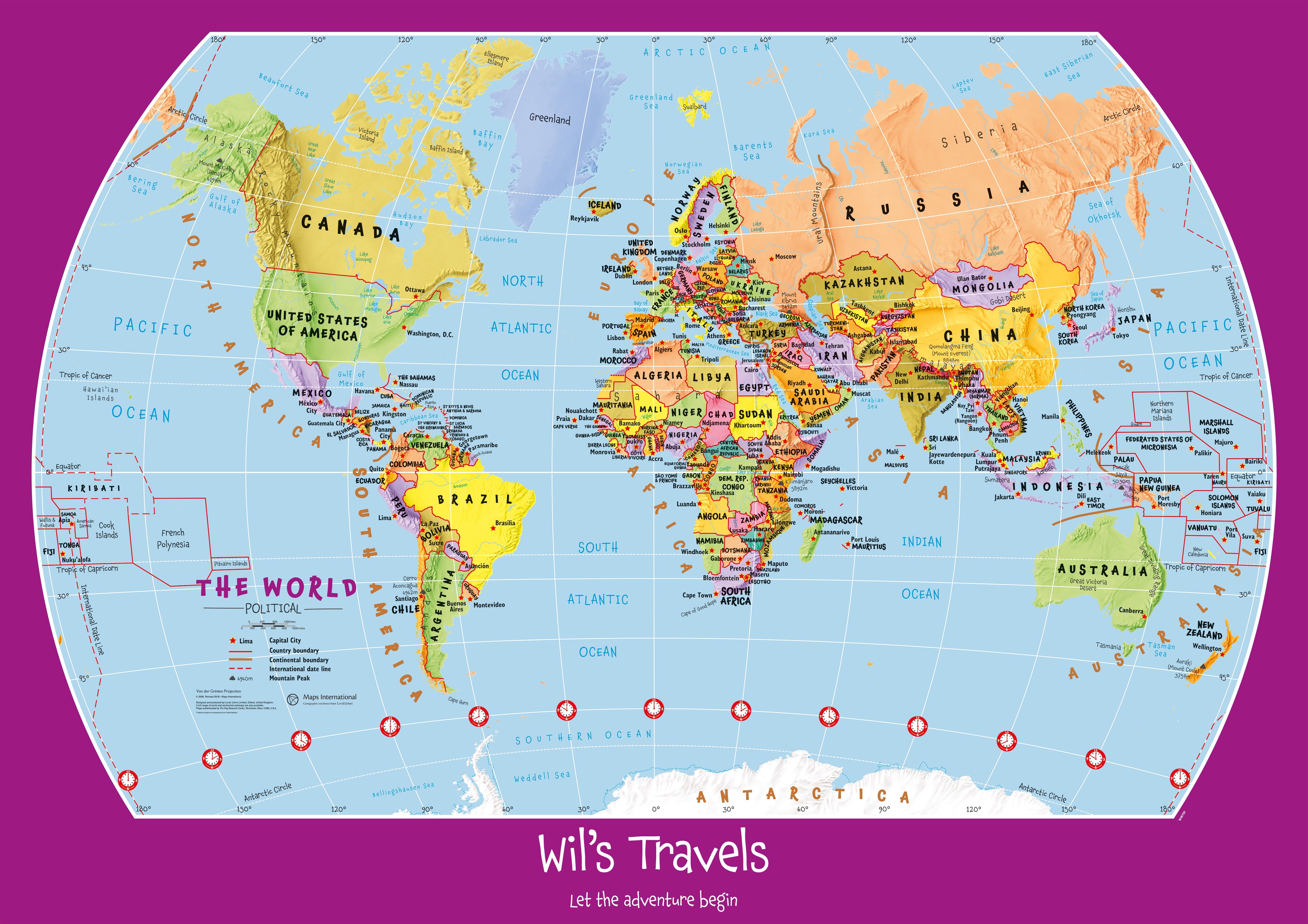PS01426_L_LAMIN - Personalised Child's World Map