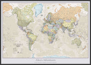 PS01192_L_LBWBL - Personalised Classic World Map