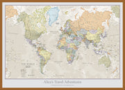 PS01192_L_WDTEA - Personalised Classic World Map