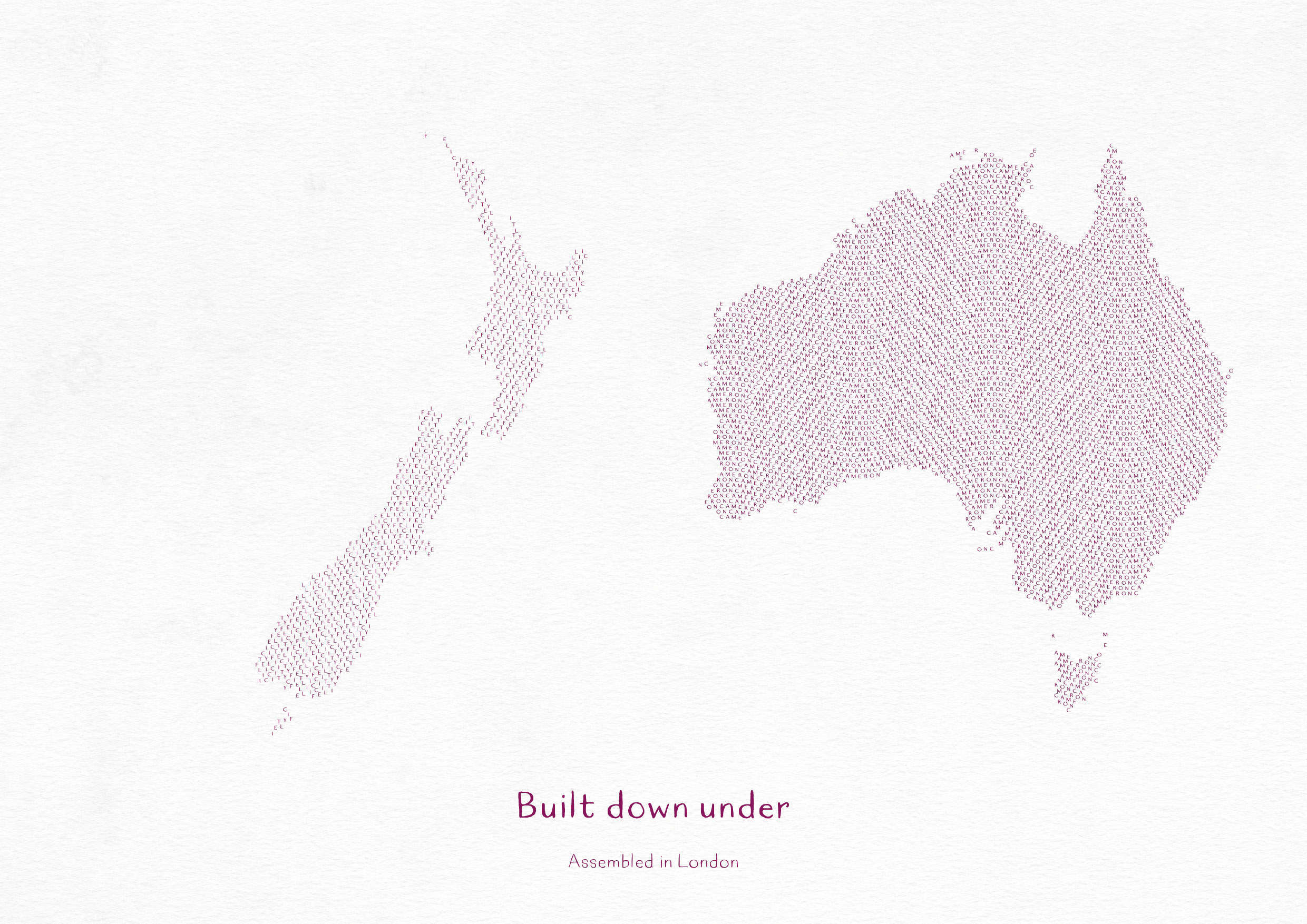 PS01604_3_MATTP - Personalised Country Name Text Map Print - Plum