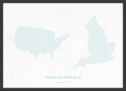 PS01605_3_WDBLA - Personalised Country Name Text Map Print - Turquoise