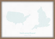 PS01605_3_WDOAK - Personalised Country Name Text Map Print - Turquoise