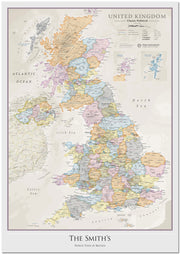 PS01636_L_LMBRD - Personalised UK Classic Wall Map
