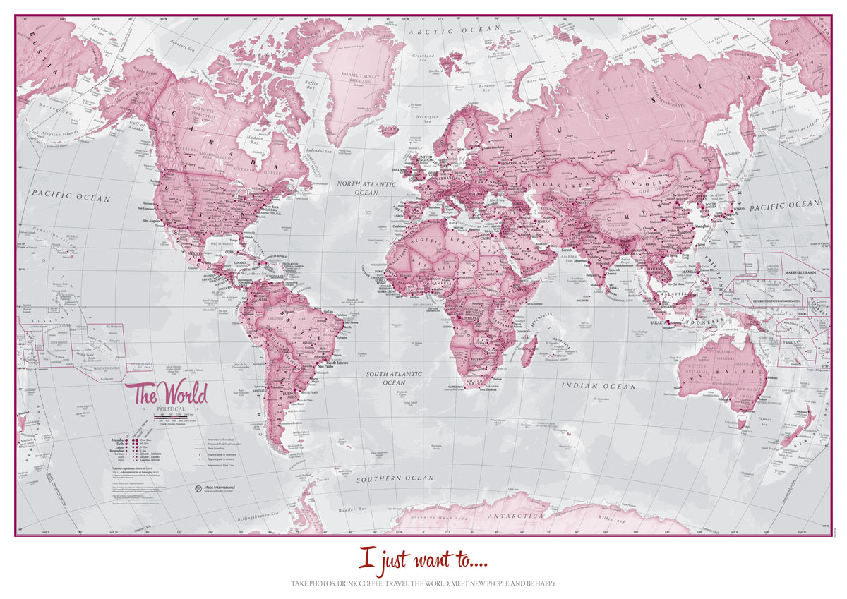 PS00273_S_PAPER Personalised World Is Art Wall Map