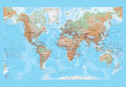 WP01106_X_WPSAM - Physical World Map Wallpaper