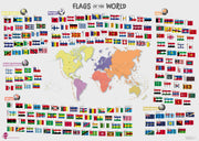 LS00625_M_CANRL - Primary Flags of the World poster
