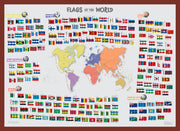 LS00625_M_PINOK - Primary Flags of the World poster