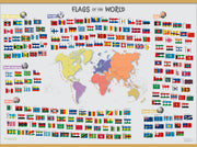 LS00625_M_LWDHB - Primary Flags of the World poster