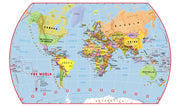 WM00797_S_CANRL - Primary World Wall Map Political