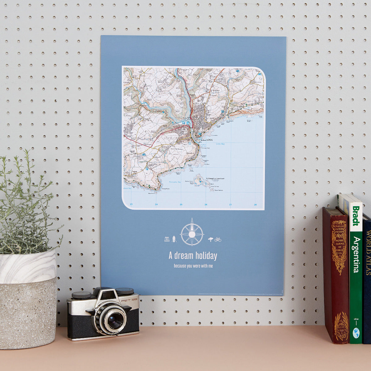 PS01598_3_MATTP Personalised Postcode Map Print