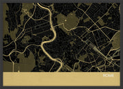 LS01570_S_WDBLA - Rome City Street Map Print Straw
