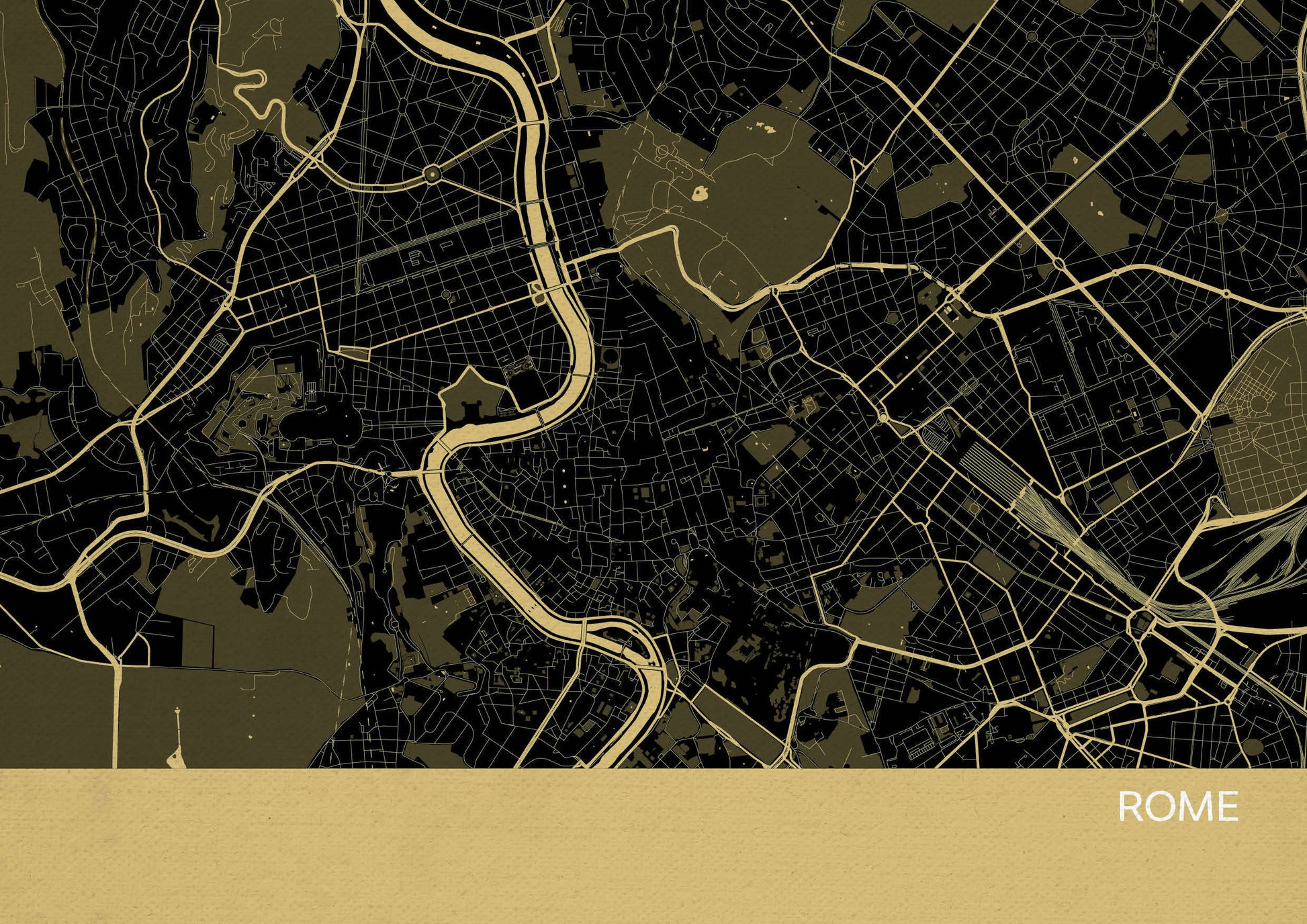 LS01570_4_MATTP - Rome City Street Map Print Straw