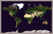 WM00875_M_MGFAL - Satellite Map of the World