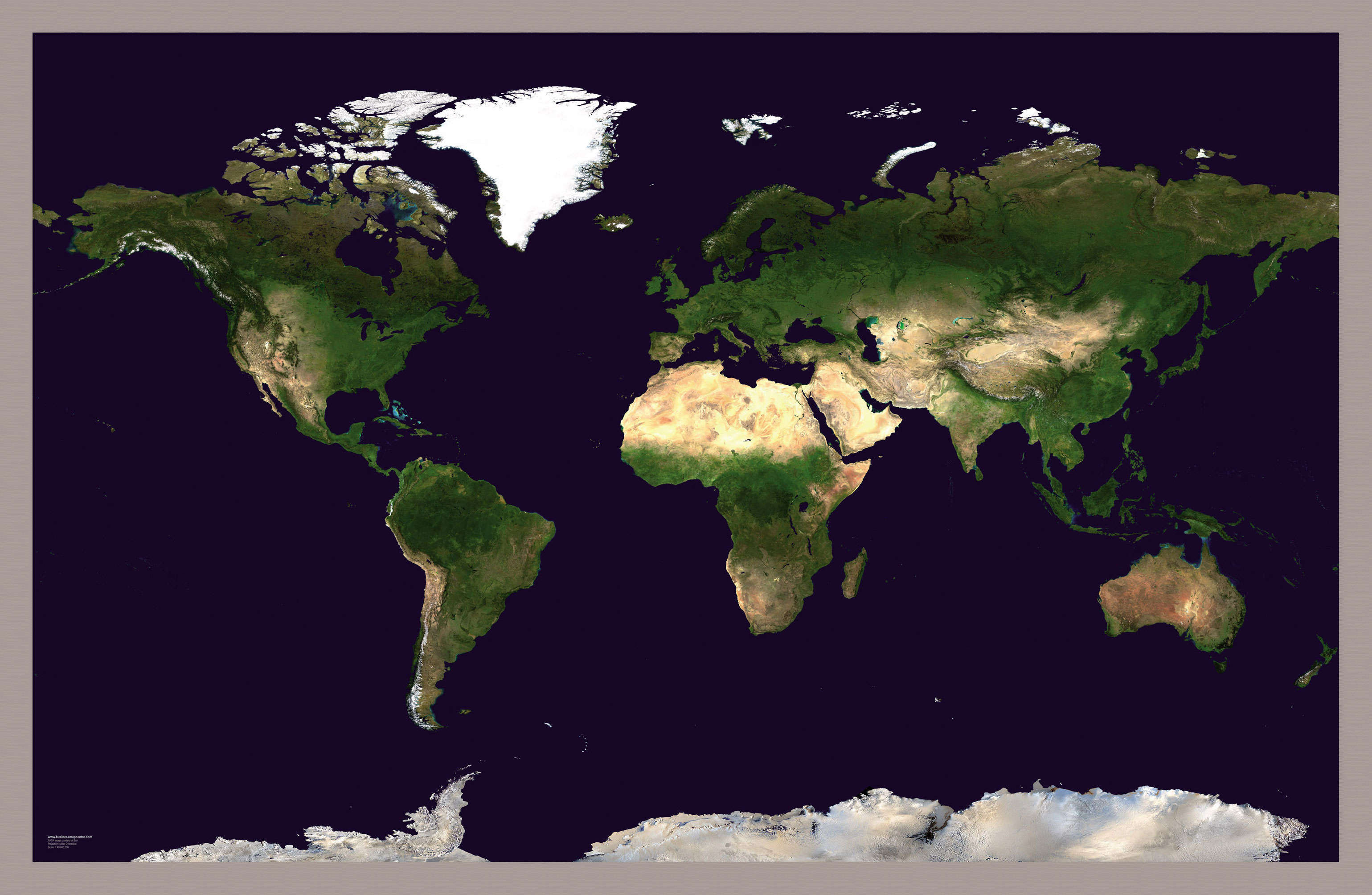 WM00875_M_MGFAL - Satellite Map of the World