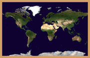 WM00875_M_BWOAK - Satellite Map of the World