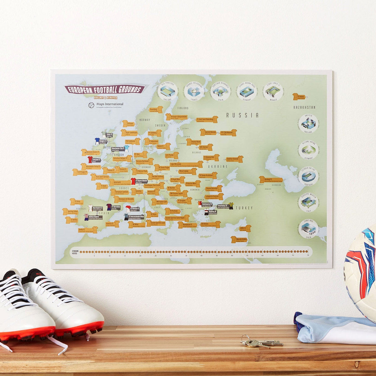 CT01688_3_SILKP Scratch Off European Football Grounds Print