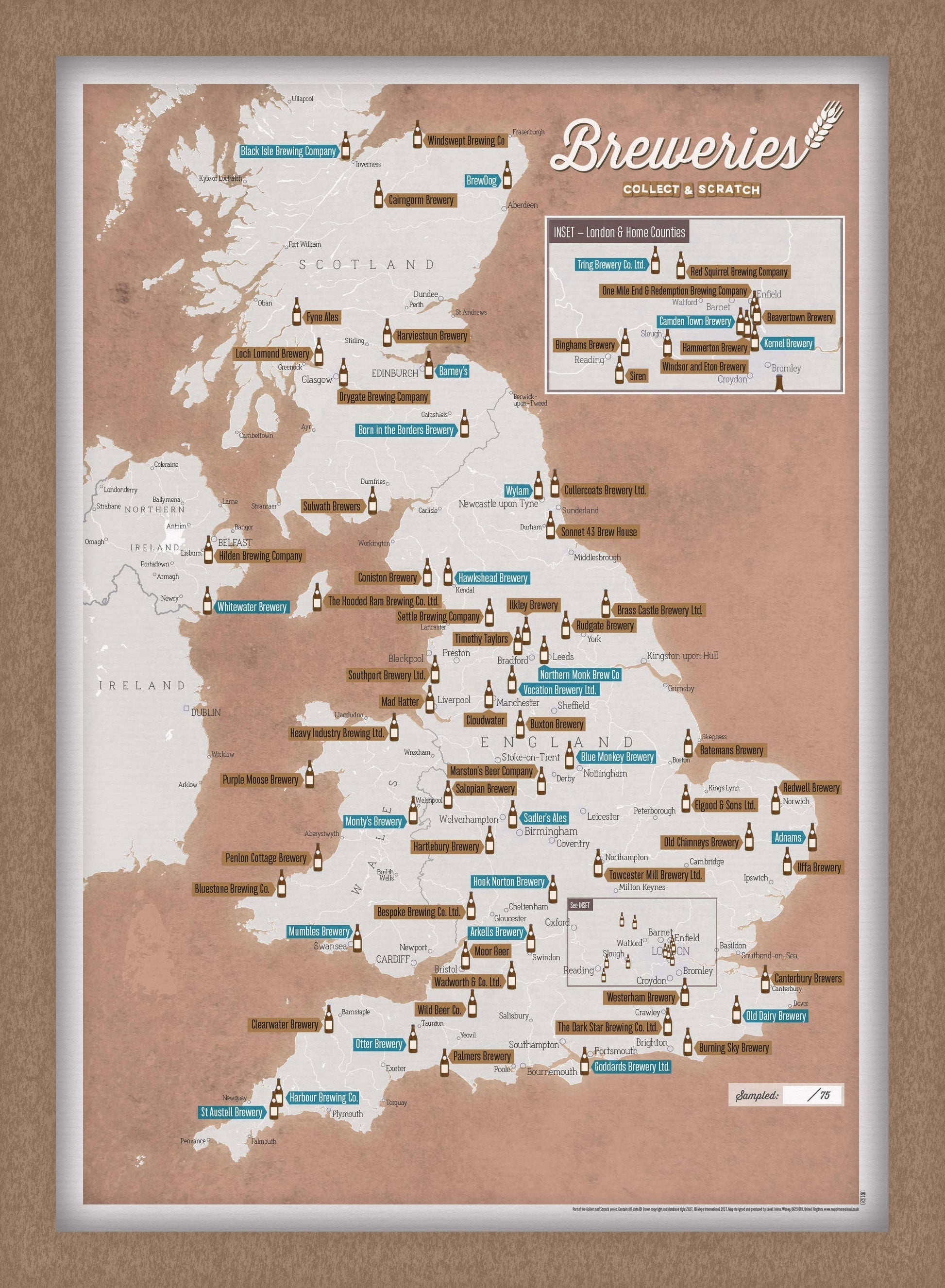 UK01620_3_BWOAK - Scratch Off UK Breweries Print