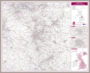UK00785_L_MGFAL - Sheffield Postcode Sector Map
