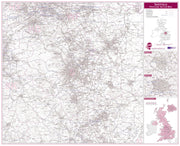 UK00785_L_LAMIN - Sheffield Postcode Sector Map