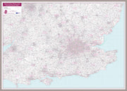 UK00036_L_MGFAL - South East England Postcode District Map