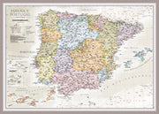 CM01745_M_PINAL - Spain and Portugal Classic Wall Map