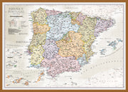 CM01745_L_WDTEA - Spain and Portugal Classic Wall Map