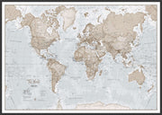 WM00275_L_LBWBL - The World Is Art - Wall Map Neutral