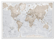 WM00275_S_CANVA - The World Is Art - Wall Map Neutral